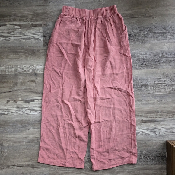 HALARA Rose Pink Wide-Leg Light Weight Pants Size Small - Picture 7 of 10